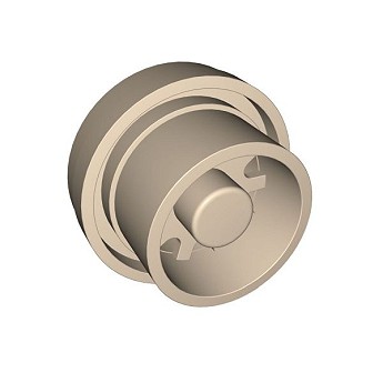 Small drive wheel, hub