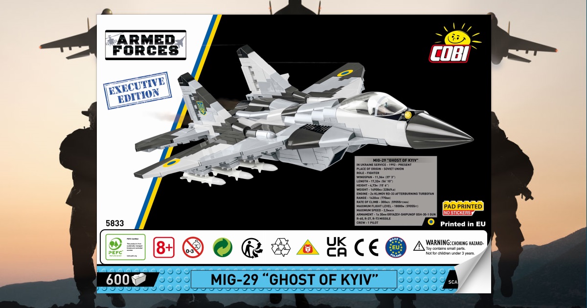 MiG-29 Ghost of Kyiv [5833] instruction manual