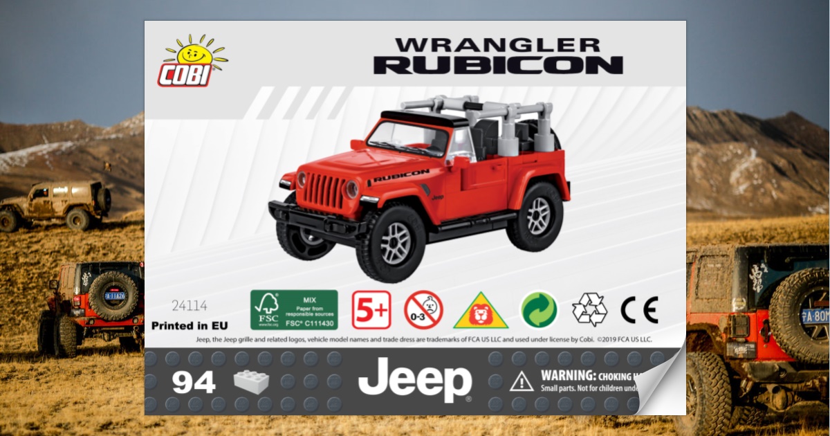 Jeep Wrangler Rubicon - COBI-24114 - instruction manual