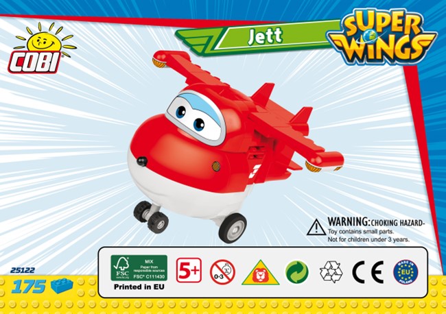 Jett Super Wings - COBI-25122 istruction manual