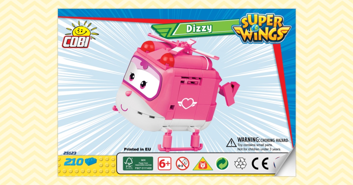 Cobi 25123 Super Wings Dizzy - Altoys