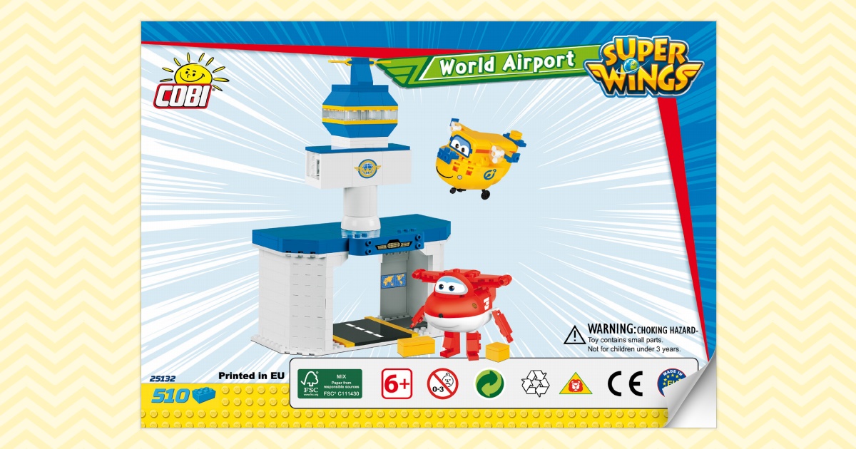 World Airport Super Wings - COBI-25132 istruction manual