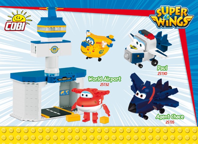 Flip Super Wings COBI 25136 istruction manual