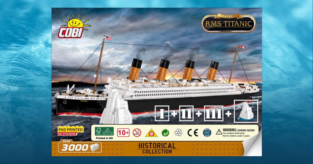 Titanic RMS - COBI-1918 istruction manual