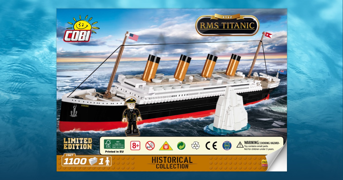 COBI Limited Edition Titanic Ocean Liner COBI Ships — Cobi Building Sets |  