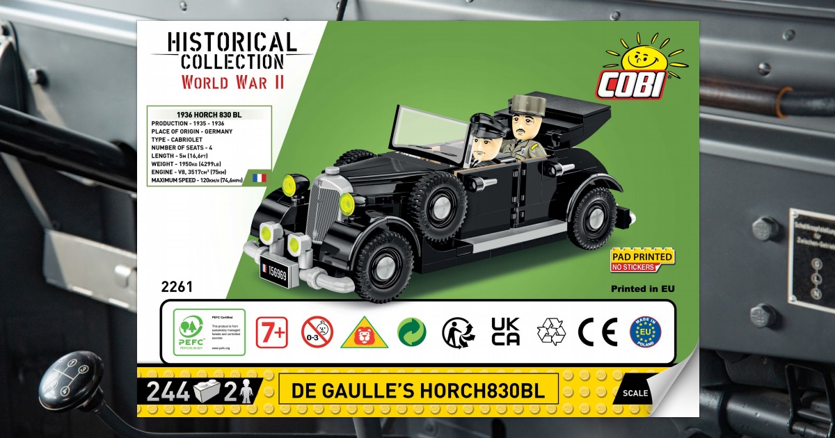 De Gaulle's Horch830BL [2261] - instruction manual