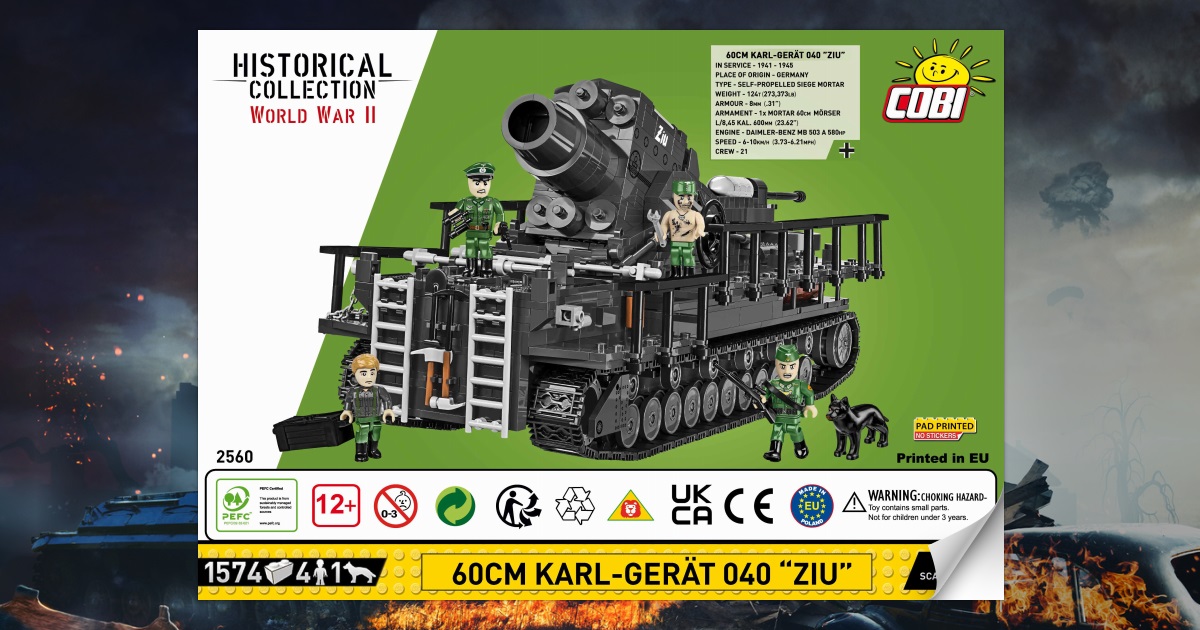 60 cm Karl-Gerät 040 ZIU - Limited Edition [2560] - instruction manual