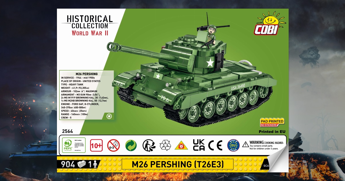 M26 Pershing T26E3 [2564] - instruction manual