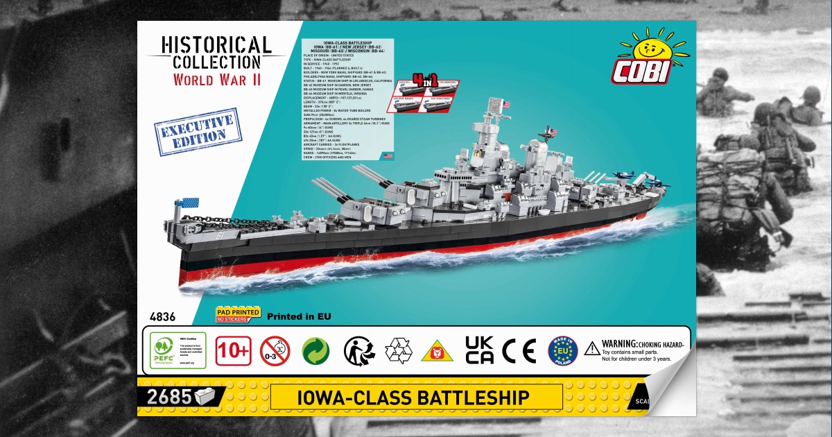 Iowa-Class Battleship (4in1) - Executive Edition [4836