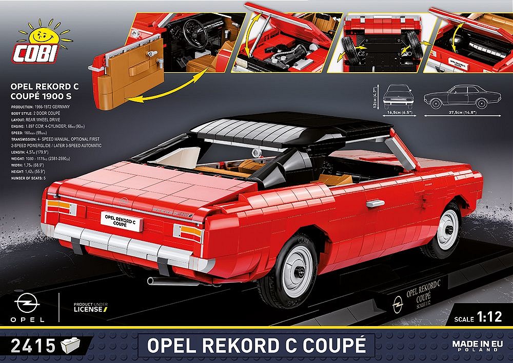 Opel Rekord C Coupe - Executive Edition - fot. 6