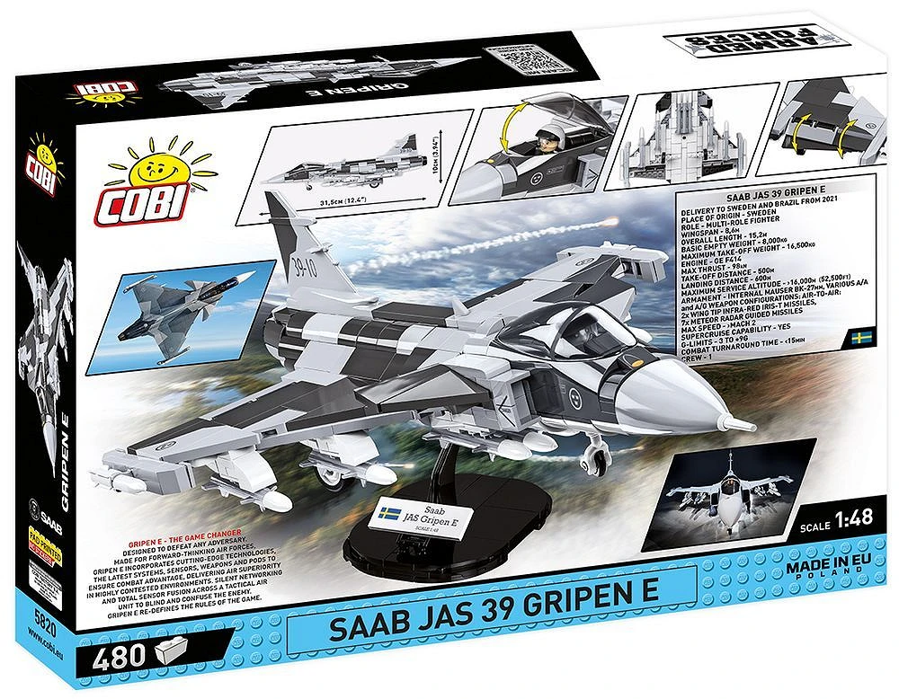 Saab JAS 39 Gripen E (COBI-5820)  Aircraft  Cobi.eu