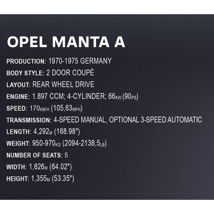 Opel Manta A 1970 - fot. 10