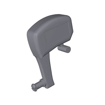 engine for pontoon with pivot