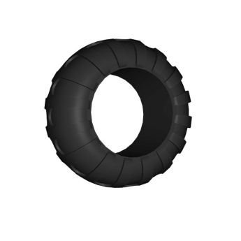 Off-road tyre, black