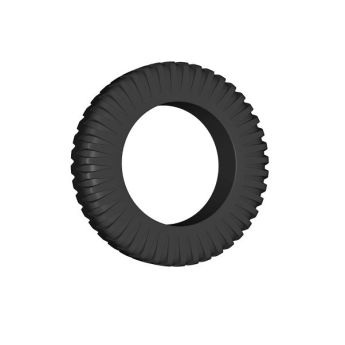 Tyre Jeep, black