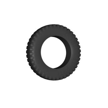 Reifen 24,6 mm, schwarz