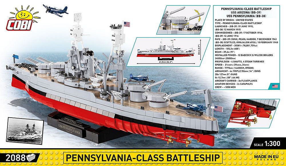 Pennsylvania - Class Battleship (2in1) - Executive Edition - fot. 6