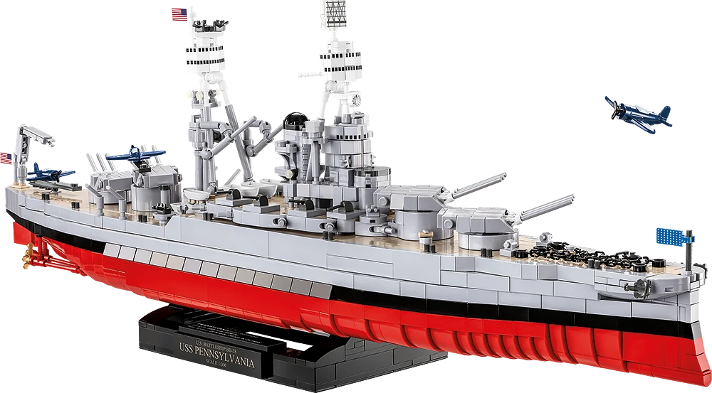 COBI 歴史コレクション 第二次世界大戦 ペンシルバニア級 戦艦 エグゼクティブエディション COBI Historical C 並行輸入品 Pennsylvania - Class Battleship (2in1) - Executive Edition
