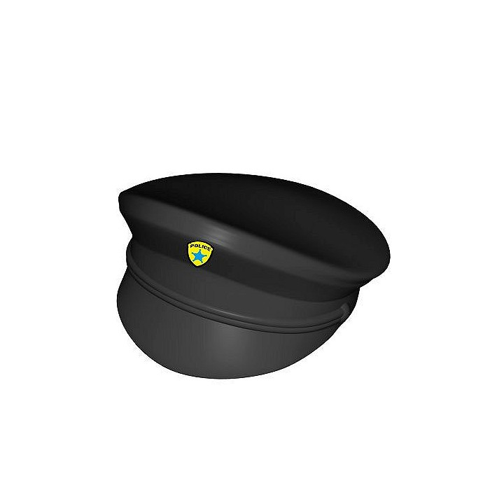 Czapka oficerska z daszkiem, nadruk - fot. 4