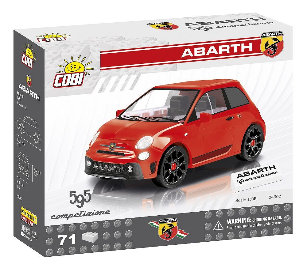COBI AUTO/CARS KIT SET 24502 FIAT ABARTH 