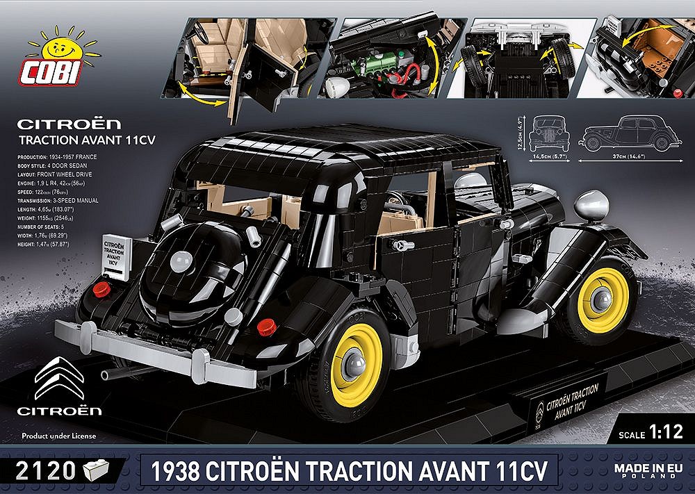 Citroen Traction Avant 11CV 1938 - Executive Edition - fot. 6