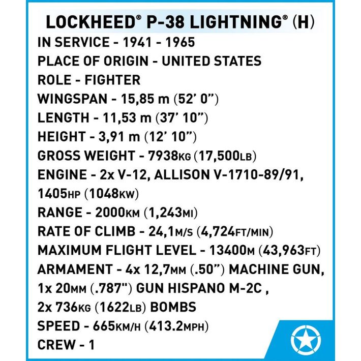Lockheed P-38 H Lightning - fot. 10