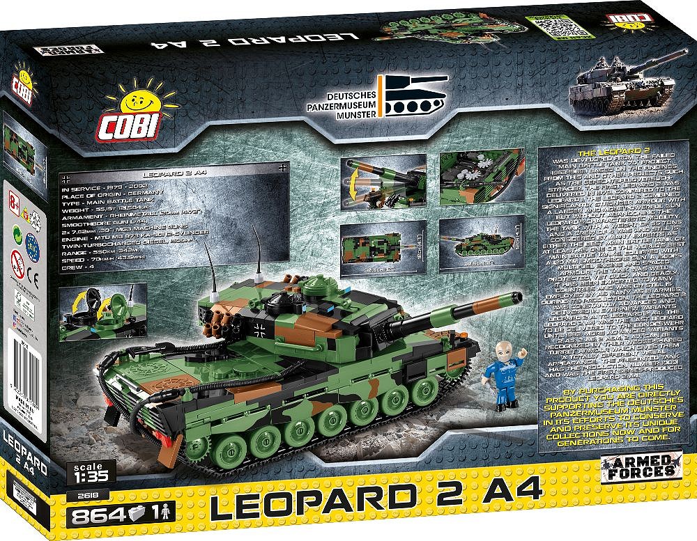 Leopard 2A4 - niemiecki czołg podstawowy - fot. 17