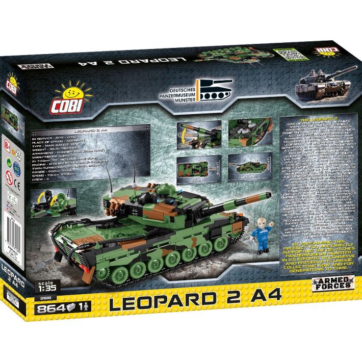 Leopard 2A4 - niemiecki czołg podstawowy - fot. 17