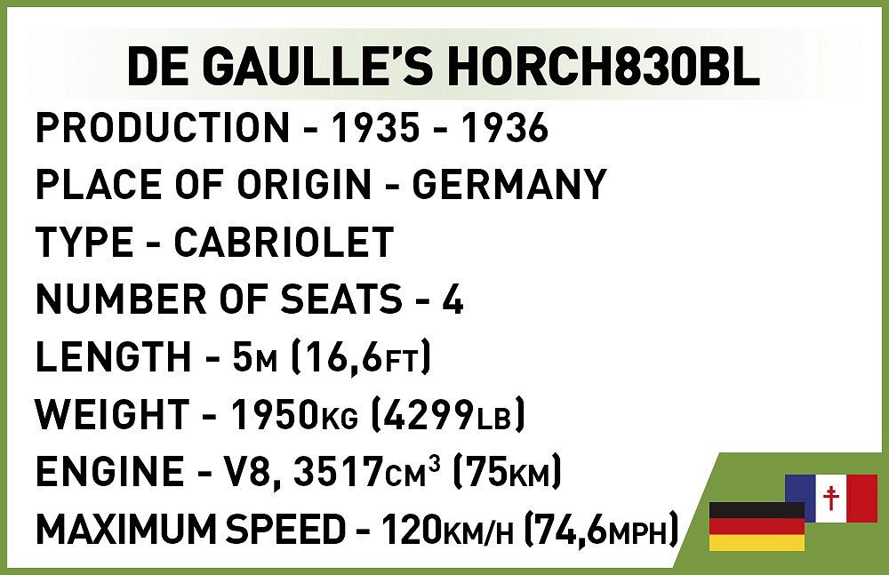 De Gaulle's Horch830BL - Edycja Limitowana - fot. 7