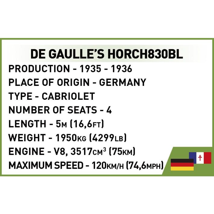 De Gaulle's Horch830BL - Edycja Limitowana - fot. 7