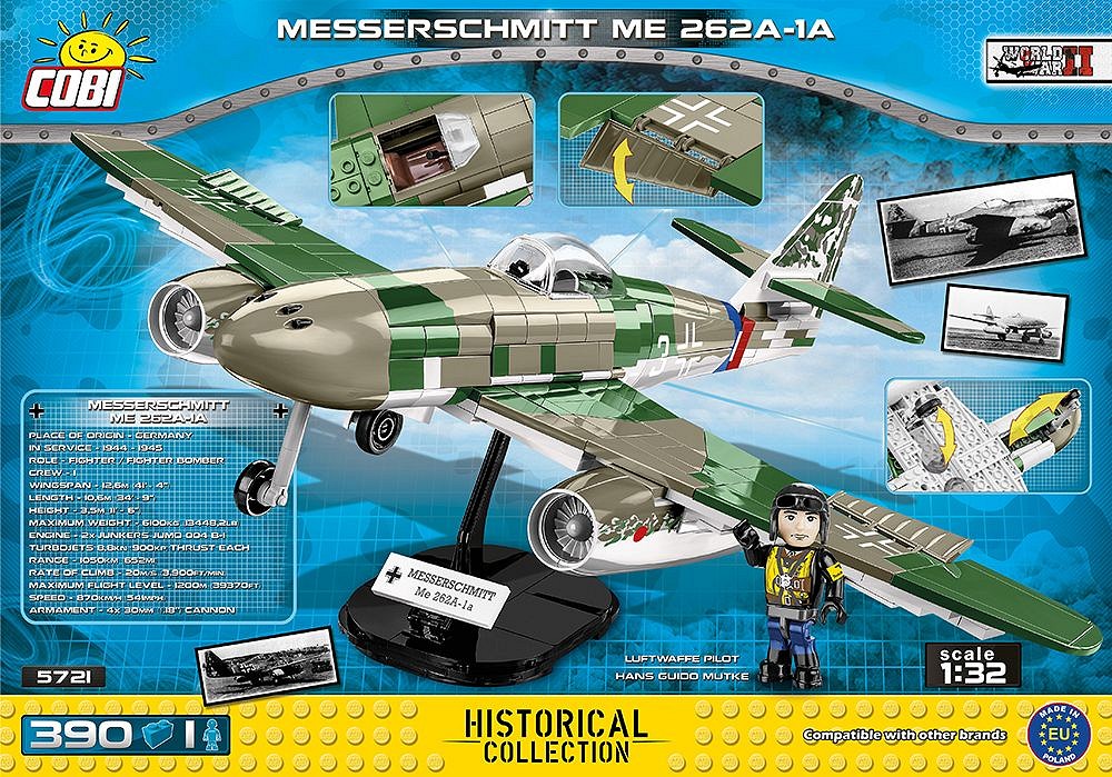 Messerschmitt Me262 A-1a (COBI-5721) \ Aircraft \