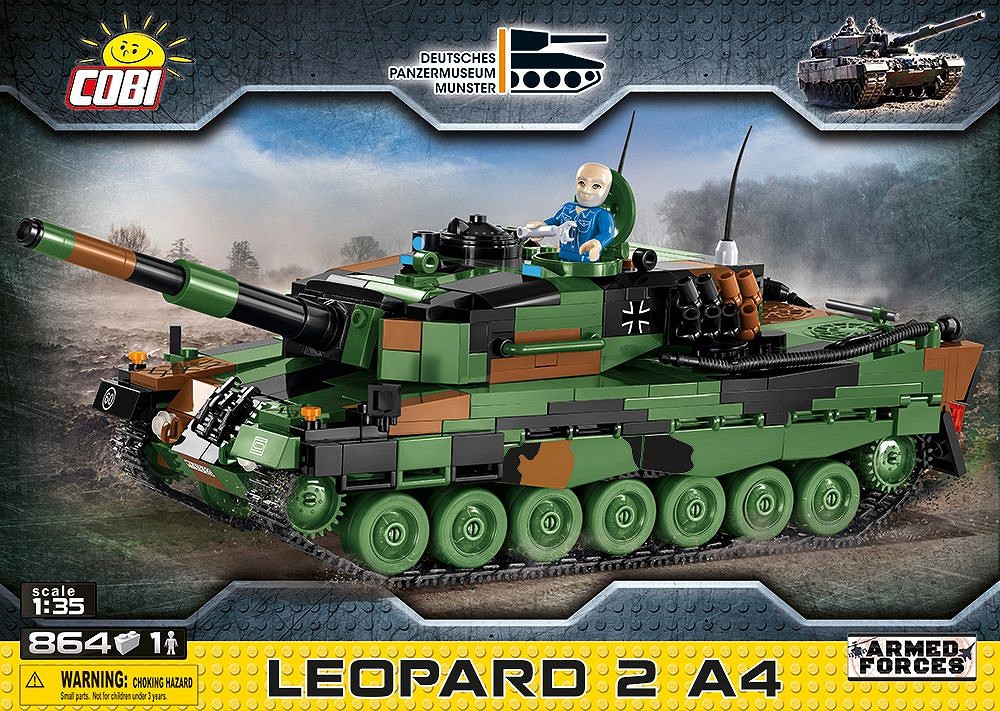 Leopard 2A4 - niemiecki czołg podstawowy - fot. 3
