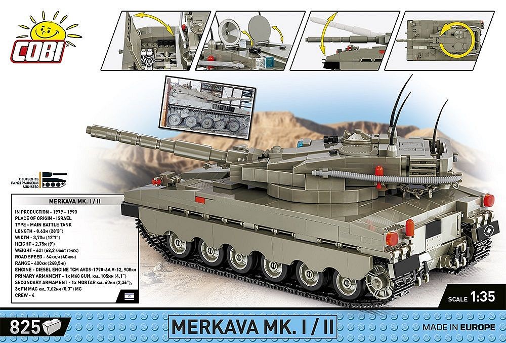 Merkava Mk. 1/2 - fot. 3