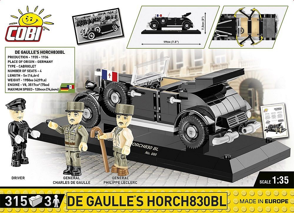 De Gaulle's Horch830BL - Edycja Limitowana - fot. 8