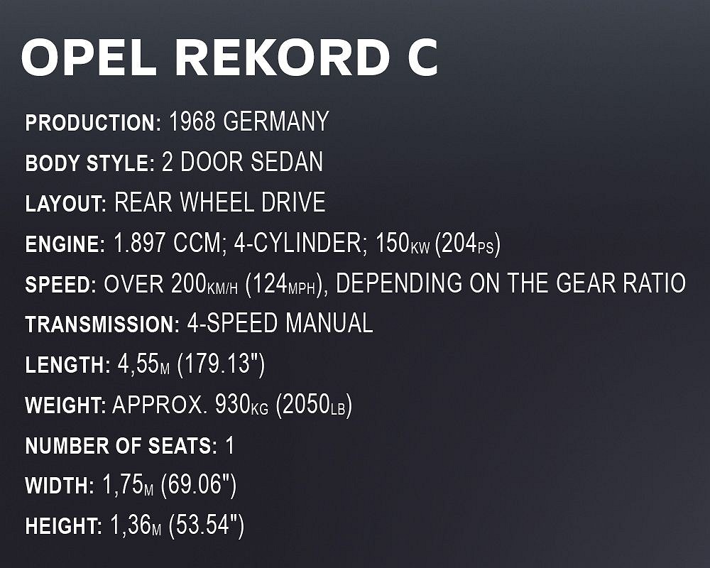 Opel Rekord C Schwarze Witwe - Edycja Limitowana - fot. 10