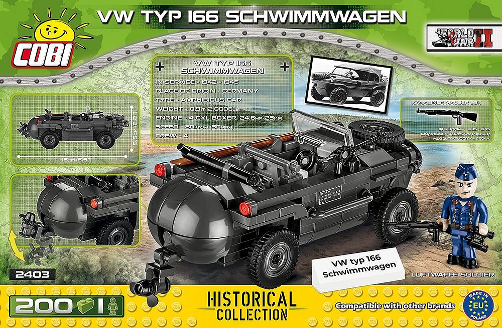 VW Typ 166 Schwimmwagen - fot. 11