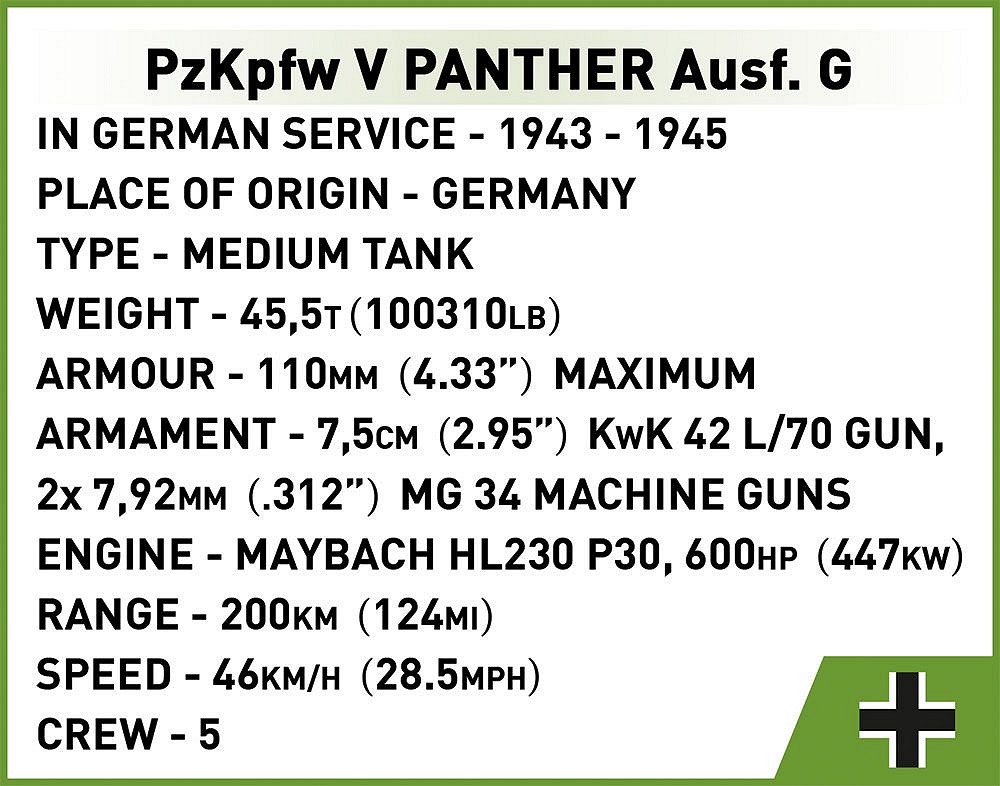 PzKpfw V Panther Ausf. G + 8 cm PAW 600 - Edycja Limitowana - fot. 20