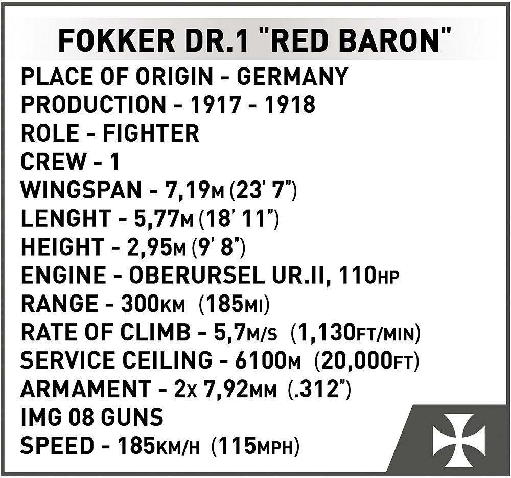 Fokker Dr.1 Roter Baron - Edycja Limitowana - fot. 11