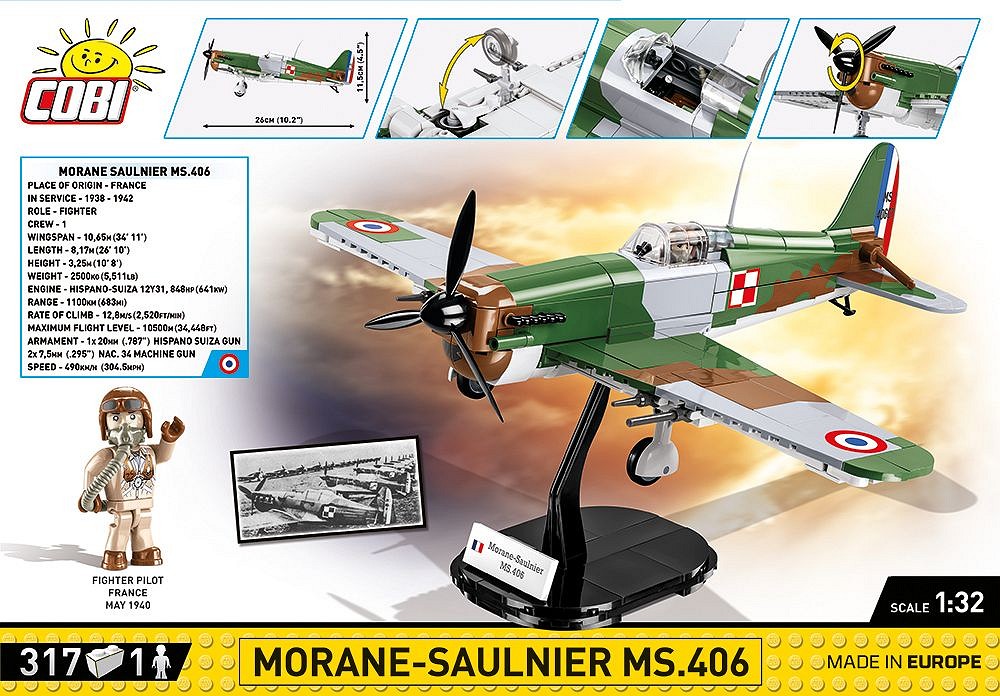 Morane-Saulnier MS.406 - fot. 10
