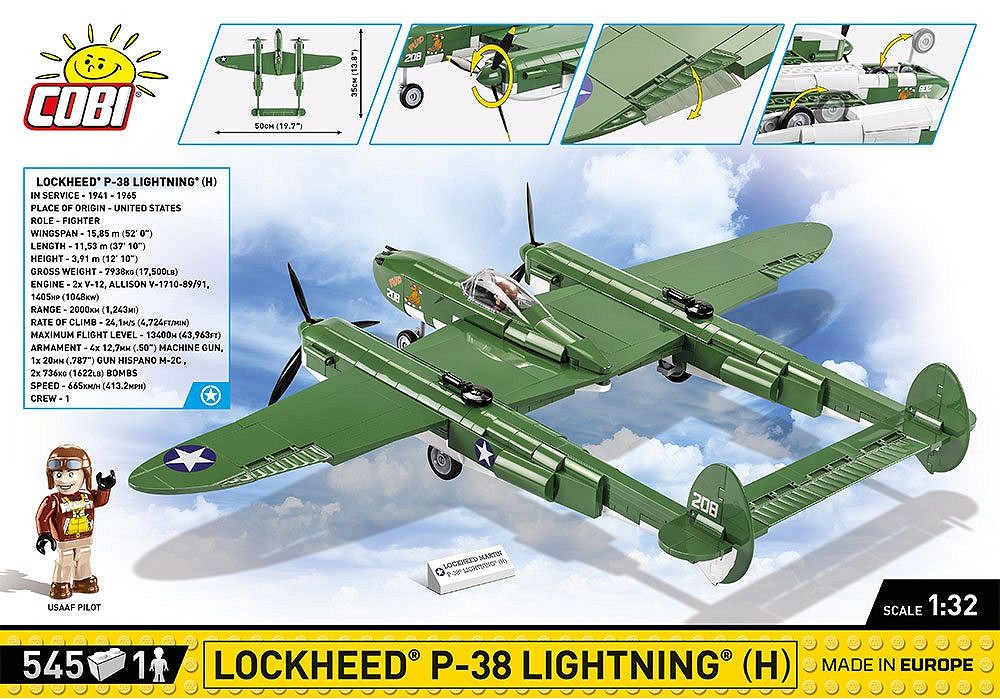 Lockheed P-38 H Lightning - fot. 11