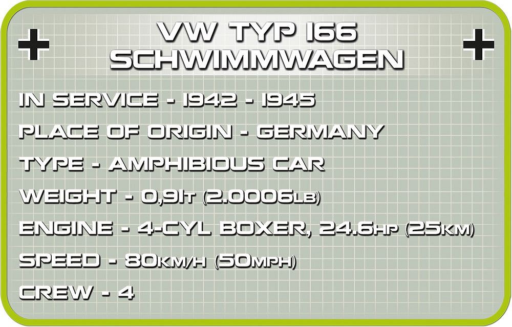 VW Typ 166 Schwimmwagen - fot. 8