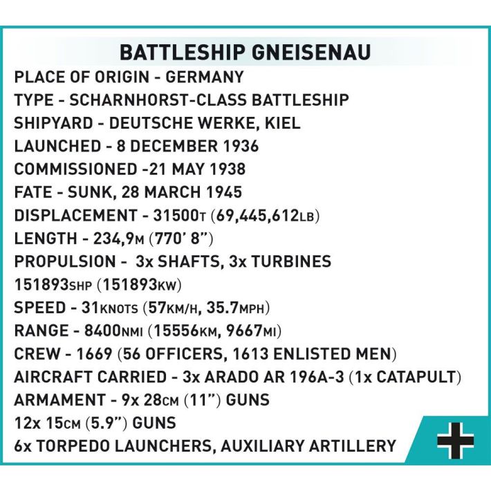 Battleship Gneisenau - fot. 11