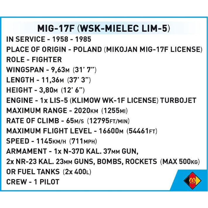 Lim-5  ( MiG-17F ) East Germany Air Force - fot. 10