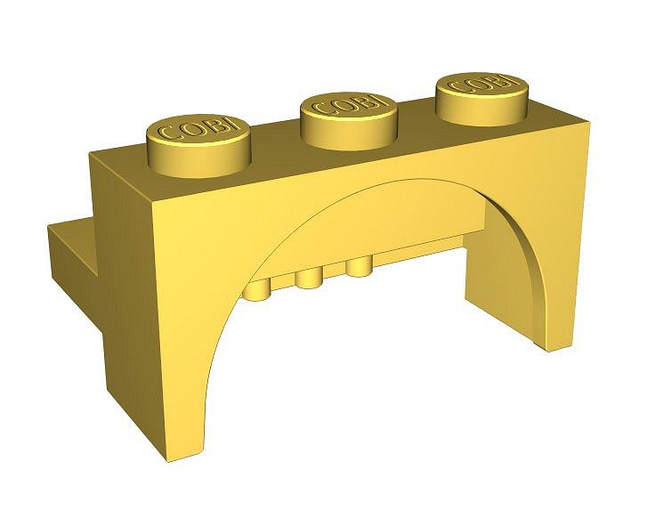 2x3 nadkole III, małe półokrągłe