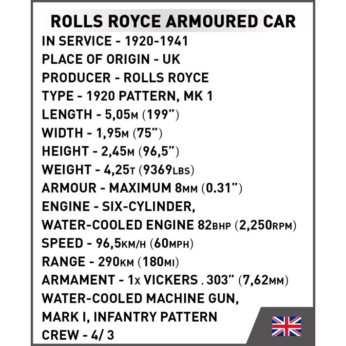 Rolls-Royce Armoured Car 1920 Pattern Mk I - fot. 11