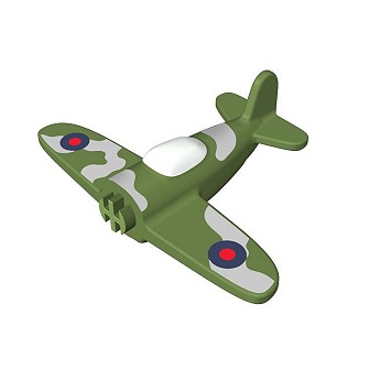 Flugzeug mit grafischem Druck 1:300