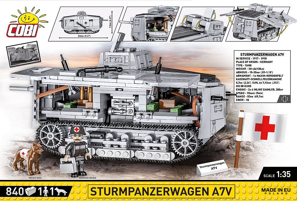 Sturmpanzerwagen A7V - fot. 4