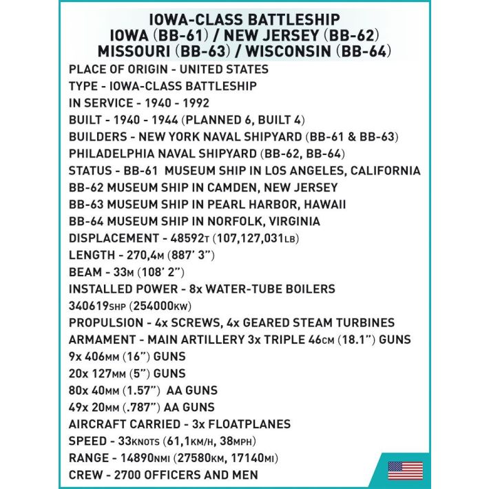 Iowa-Class Battleship (4in1) - Executive Edition - fot. 11