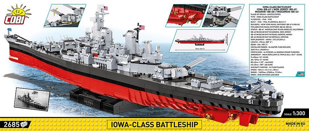 Iowa-Class Battleship (4in1) - Executive Edition - fot. 5