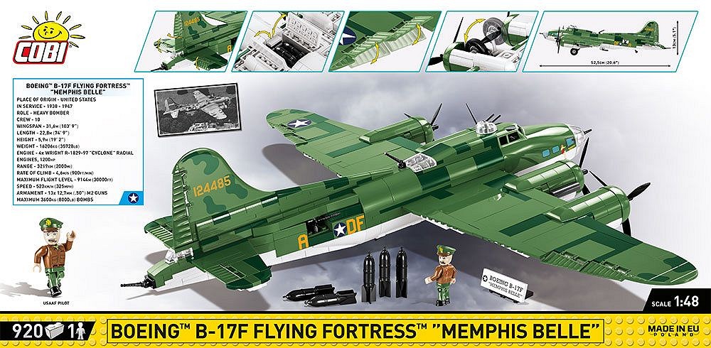 Boeing™ B-17F Flying Fortress™ "Memphis Belle" - fot. 5